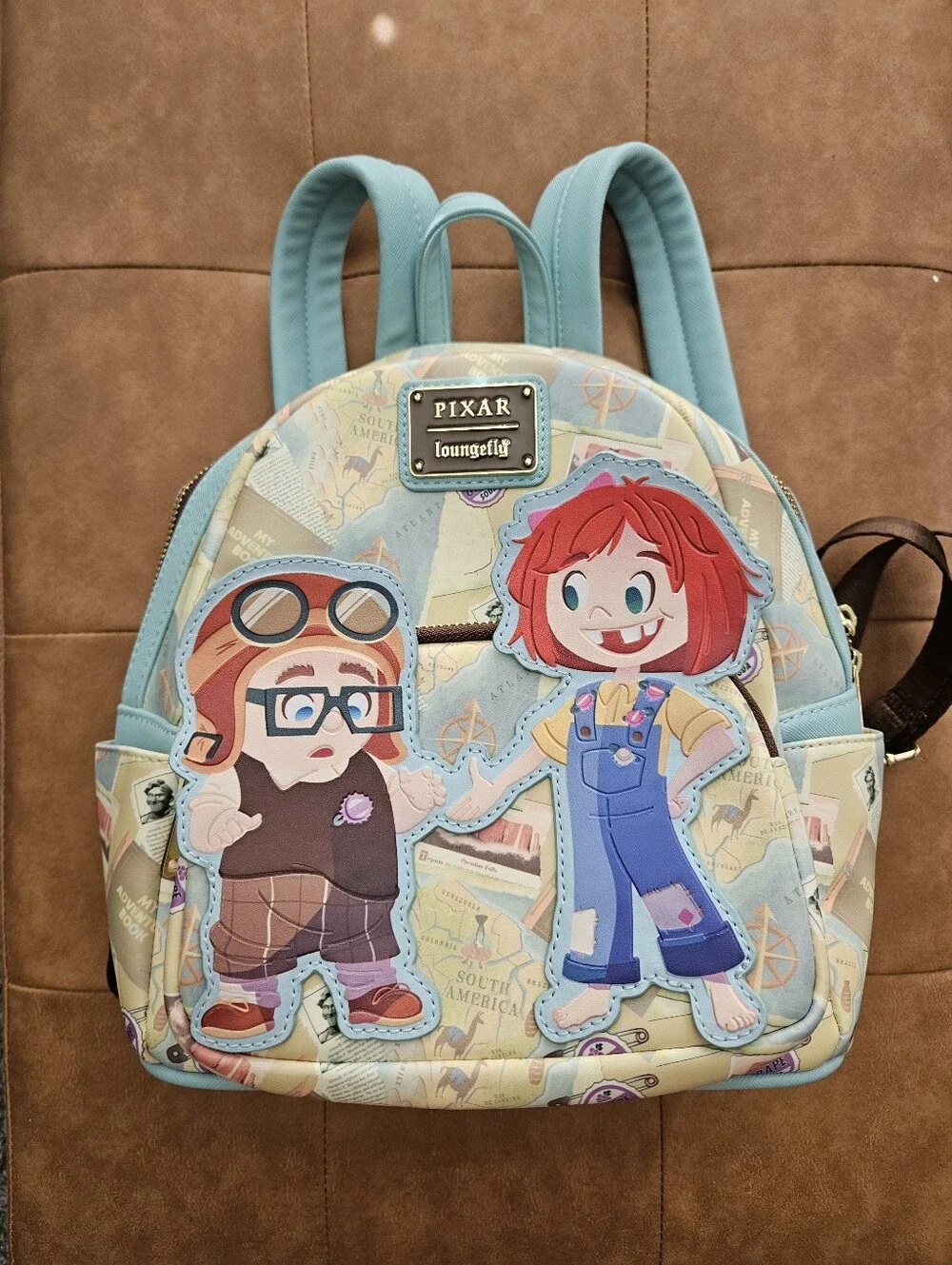 Loungefly Disney Up Young Carl & Ellie Adventure Backpack BoxLunch Exclusive